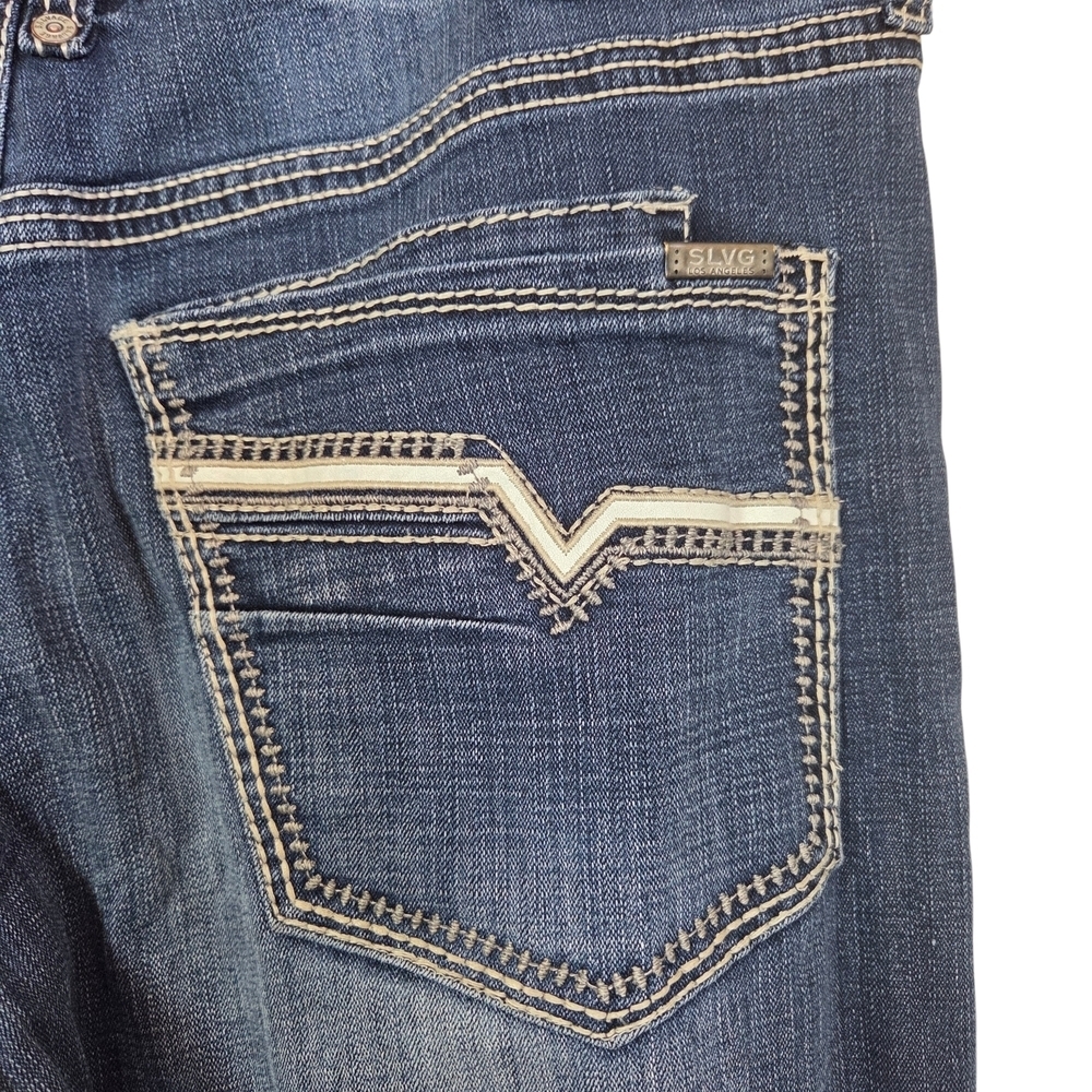 Salvage Mayhem Bootcut Jeans Designed For Buckle Size 36 - Picture 2 of 11